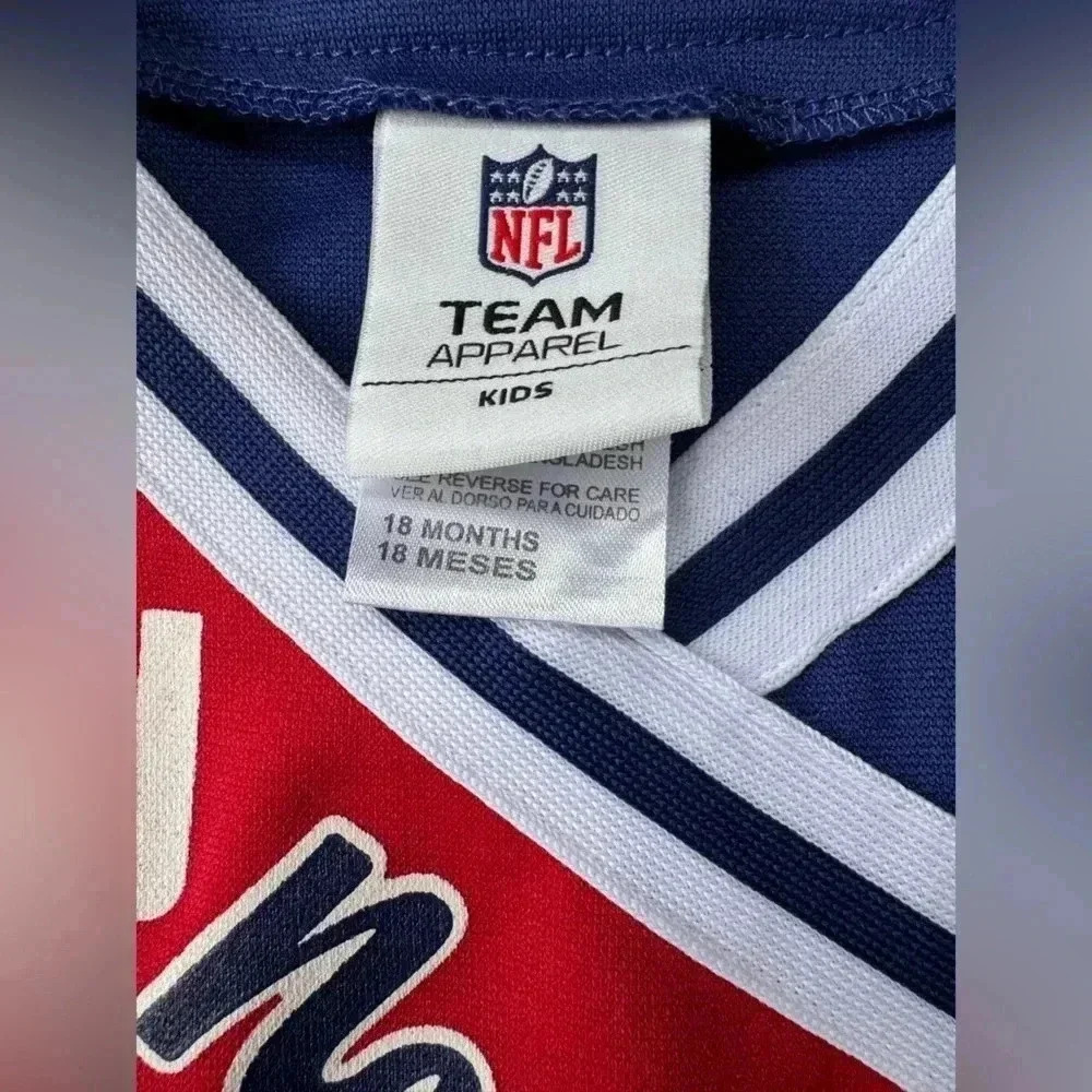 NFL New York Giants Toddler Team Cheer Uniform Dress Size 18 Months - Picture 3 of 3